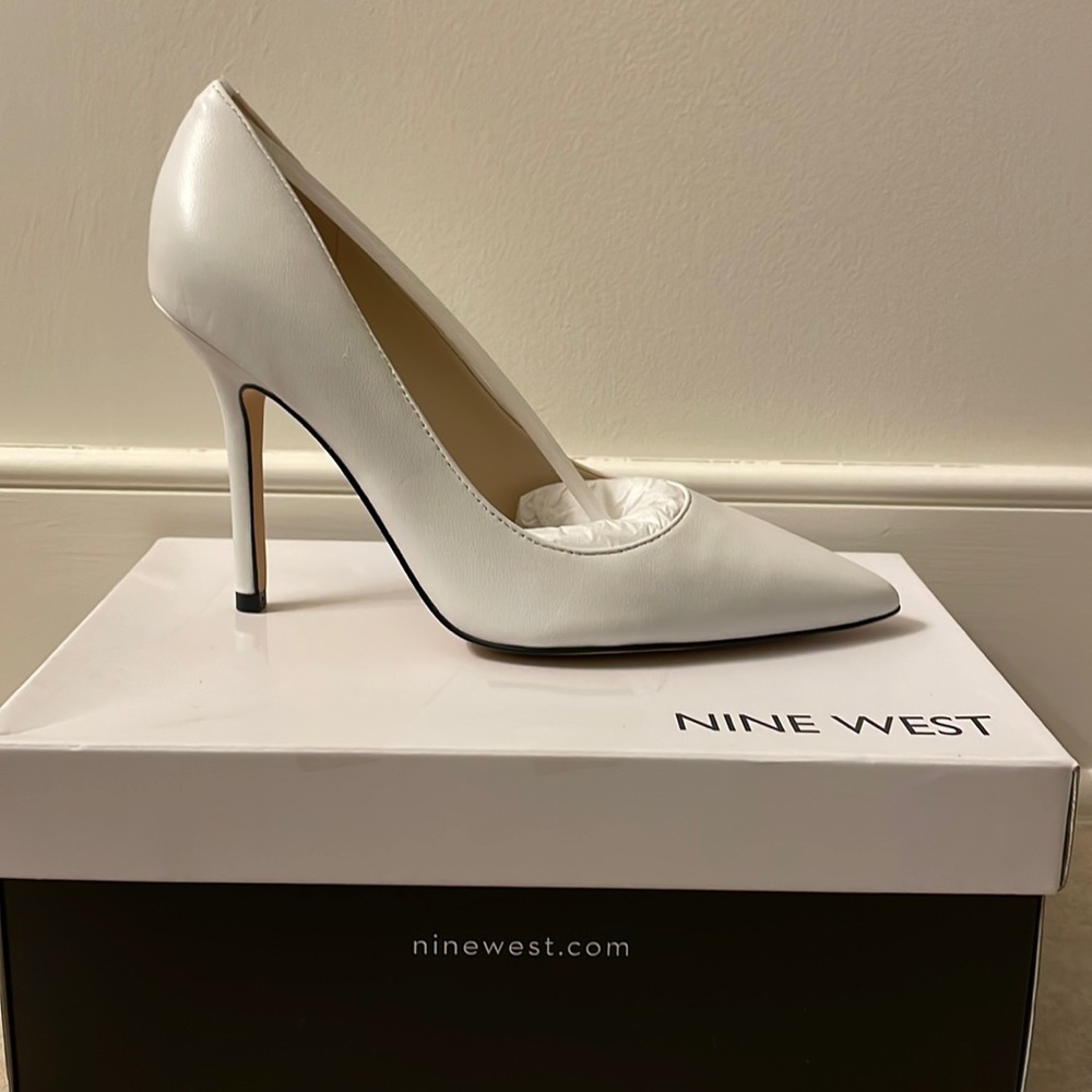 Nine West “Bliss” Leather Heels